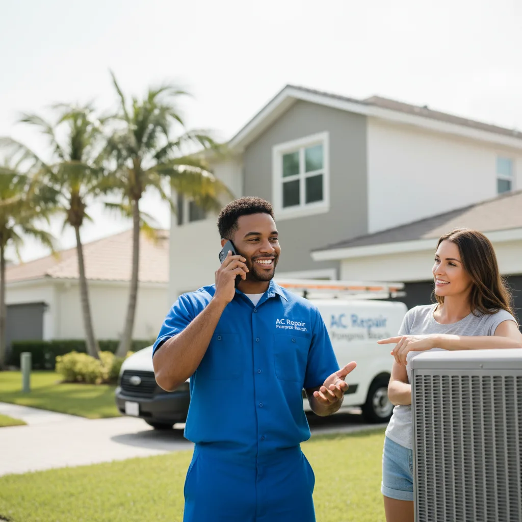 AC Repair Pompano Beach customer support in Corolla